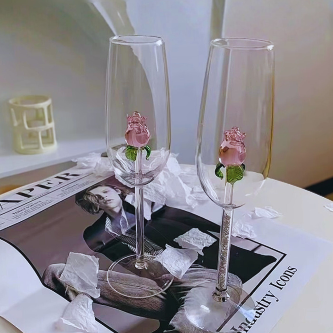 Champagner Glas | Rose