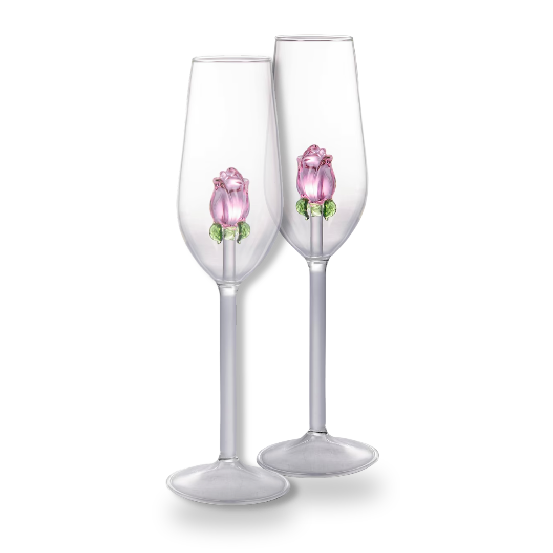 Champagner Glas | Rose