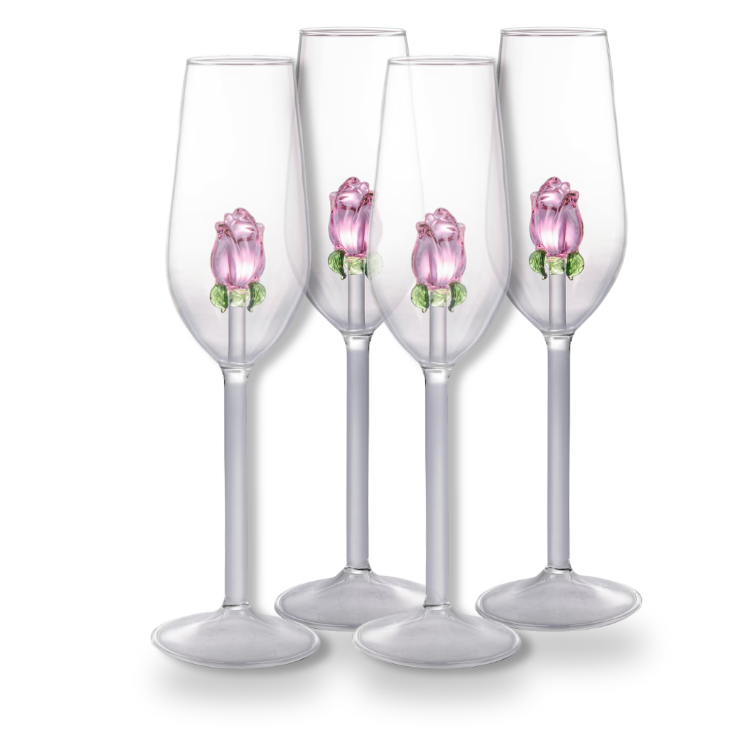Champagner Glas | Rose