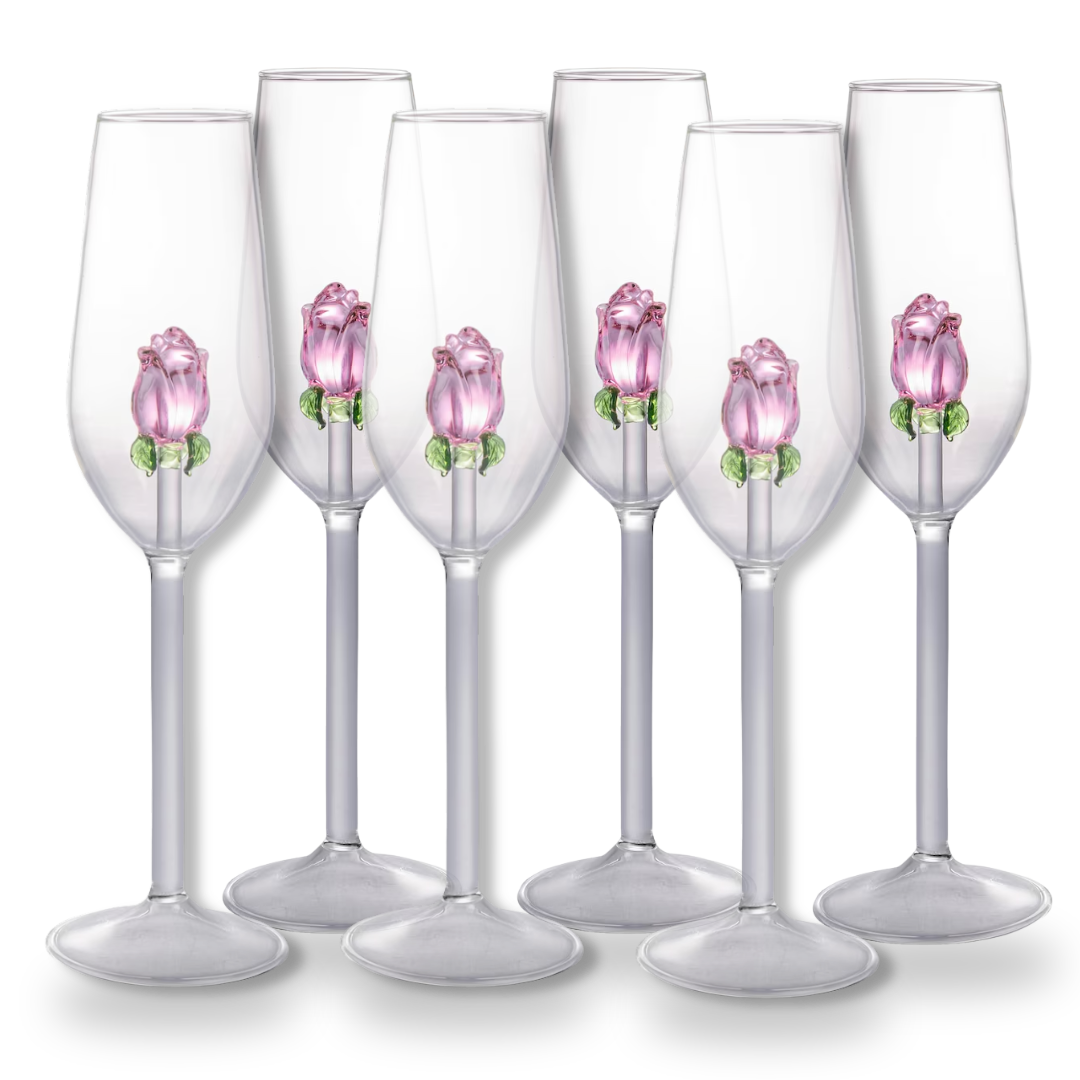 Champagner Glas | Rose